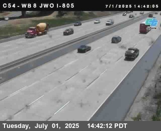 (C 054) I-8 : Just West Of I-805