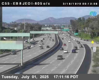 (C 055) I-8 : Just East Of I-805