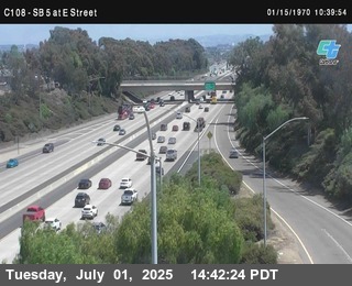 (C108) I-5 : E Street (On Ramp)