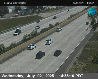 (C 166) I-5 : SeaWorld Drive 2