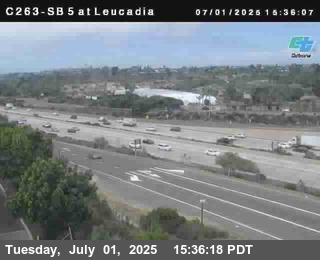 (C263) I-5 : SB at Leucadia