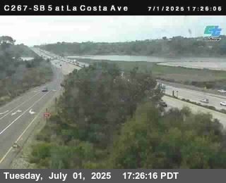 (C267) I-5 : SB at La Costa Avenue