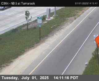 (C363) I-5 : NB at Tamarack