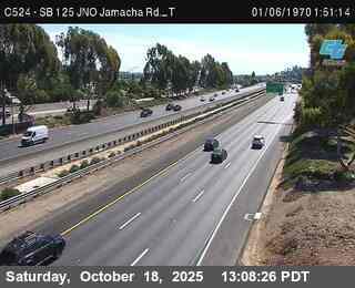 (C524) I-125: SB NO Jamacha Rd - T