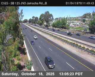(C525) I-125: SB NO Jamacha Rd - B