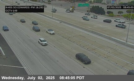 I-405 : (149) South of Edwards