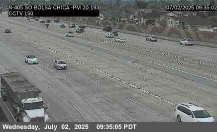 I-405 : (150) South of Bolsa Chica