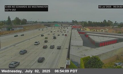 I-405 : (152) North of Edwards