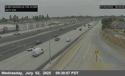 I-405 : (224) South of Magnolia