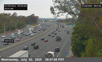 I-5 : (195) North of Yale Avenue