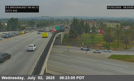 I-5 : (542) Brookhurst On Ramp