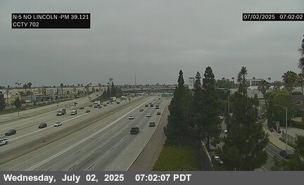 I-5 : (702) N/O Lincoln