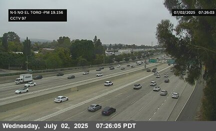 I-5 : (97) North of El Toro (Carlota)