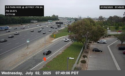 I-5 : (99) Jeffrey Park and Ride