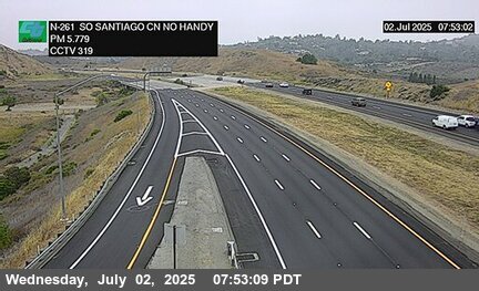 SR-261 : (319) SO Santiago Cyn Rd