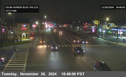 SR-90 : Harbor Blvd NW Corner