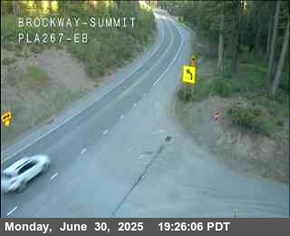 Hwy 267 at Brockway Summit