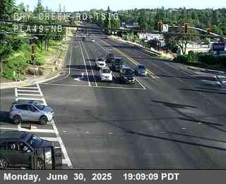 Hwy 49 at Dry Creek Rd