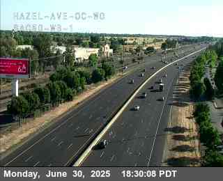 Hwy 50 at Hazel Ave OC WO WB 1
