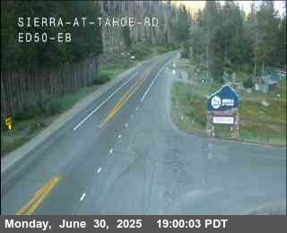 Hwy 50 at Sierra EB