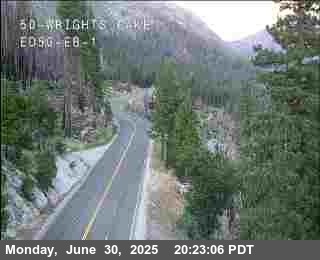 Hwy 50 at Wrights Lake 1