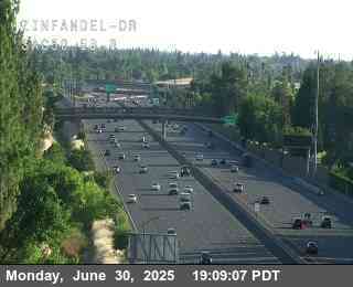 Hwy 50 at Zinfandel Dr EB 3