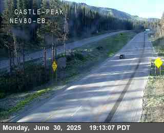 Hwy 80 at Castle Peak