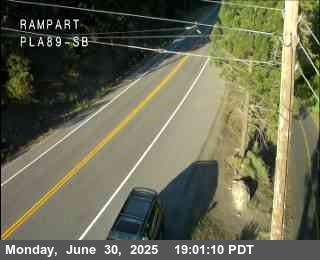 Hwy 89 at Rampart