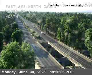 Hwy 99 at East_Ave_BUT99_SB_1