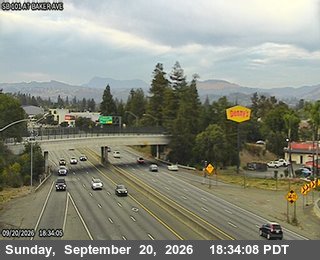 TV129 -- US-101 : AT BAKER AVE