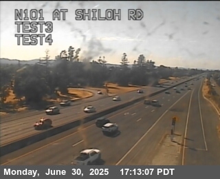 TV152 -- US-101 :  AT SHILOH RD