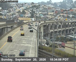 TV309 -- I-280 : AT CESAR CHAVEZ