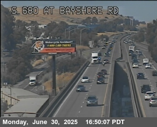 TV802 -- I-680 : AT BAYSHORE RD