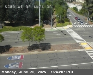 TVB93 -- I-280 : S280 at De Anza OR