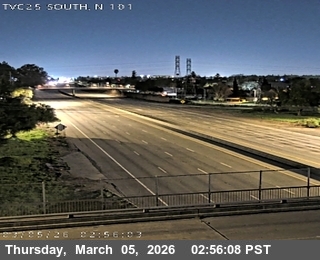 TVC25 -- US-101 : AT FAIR OAKS AVE