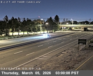 TVC33 -- SR-237 : AT FAIR OAKS AVE