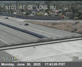 TVE89 -- US-101 : AT DE LONG AVE