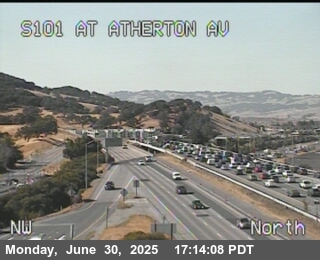 TVE91 -- US-101 : AT ATHERTON AVE