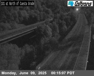 US-101 : North of Cuesta Grade