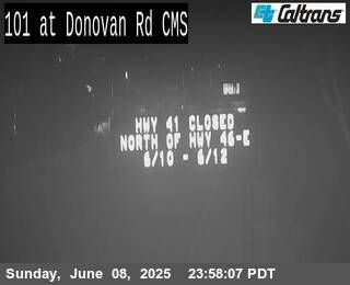 US-101 : North of Donovan Rd 