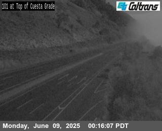 US-101 : Top of Cuesta Grade