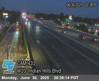 I-10 : (431) Indian Hill Blvd