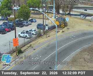 I-105 : (849) IMPERIAL HWY ON-RAMP