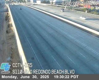 I-110 : (165) SO Redondo Beach Blvd