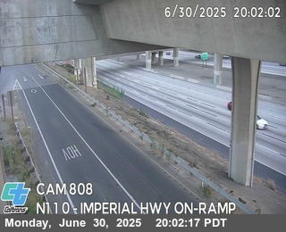 I-110 : (808) Imperial Hwy On-Ramp