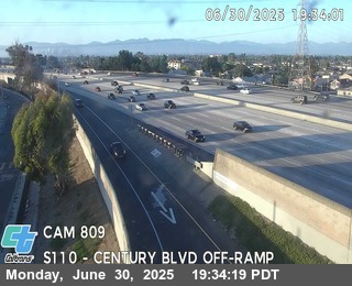 I-110 : (809) Century Bl Off-Ramp