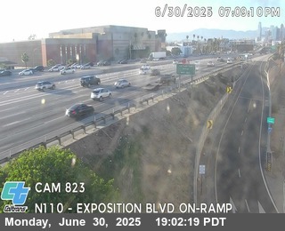 I-110 : (823) N/O EXPOSITION BLVD