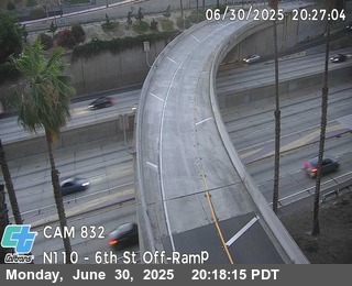 I-110 : (832) 6th St Off-Ramp