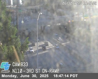 I-110 : (833) 3th St On-Ramp