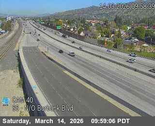 I-5 : (40) North of Burbank Blvd